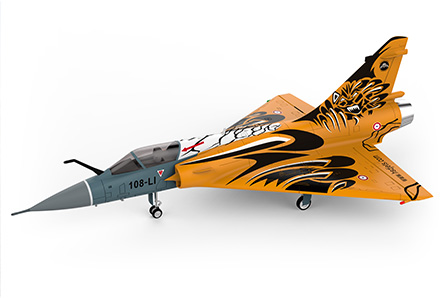 HSDJETS Mirage 2000 Foam Turbine Tiger