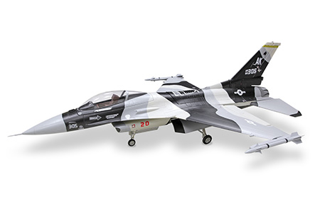 HSDJETS J-F16 Foam Turbine Black Camo