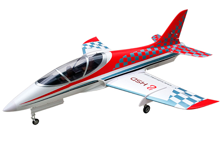 HSDJETS 105mmEDF Super Viper Red Checker