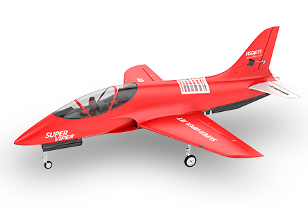 HSDJETS 105mm EDF Super Viper V4 Red