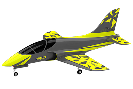 HSDJETS 1800mm Super Viper FRP Turbine Triangular star