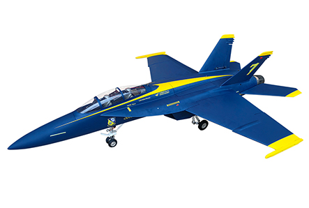 HSDJETS S-EDF120mm HF-18 Blue Angels Colors